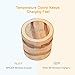 Bluetooth Speaker with Wireless Charger, BROJEN Qi-Standard Wireless Charge Pad Compatible iPhone Xs/XS Max/XR/X/8/Plus, Samsung S9/S9+/S8/S8+/S7/Note 8 and Other Qi-Enabled Devices (Wooden, Wooden)
