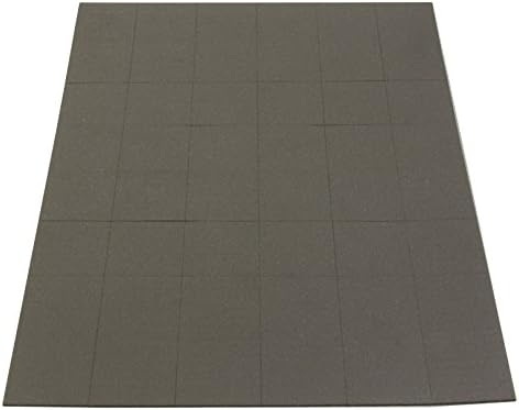 NeoFlex® Self Adhesive Flexible Neodymium Squares for Arts Crafts, Model Making, DIY and Hobbies - 25mm x 25mm - 48 per A5 Sheet