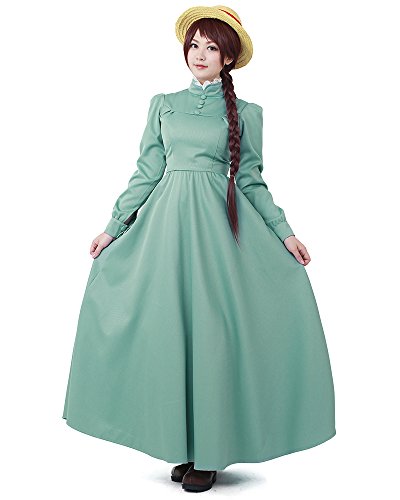 miccostumes Women's Sophie Hatter Cosplay Costume (Women XL) Green