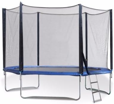 Youzee 12FT Round Trampoline Combo Safety Enclosure Bounce Jump Net w/Spring Pad&amp;Ladder[US Stock]