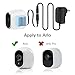 LANMU Power Adapter for NETGEAR Arlo Security Camera (Replace Lithium Batteries CR123A)