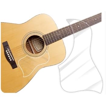 Healingshield Premium Acoustic Guitar Pickguard Style Type Clear Glossy
