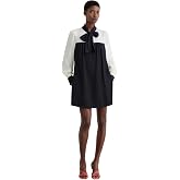 Reiss Womens' CAM Sheer Sleeved Shift Dress