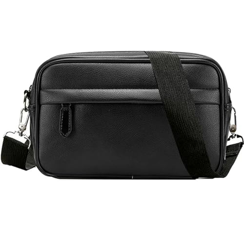 Bandolera Hombre,riñonera hombre,Bandolera Hombre,bolsa de mensajero,Crossbody,Bolso Para Correa De Hombro Desmontable,seAlta capacidadpuede usar en la vida diaria o en el trabajo