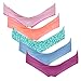 Intimate Portal Women Under the Bump Maternity Panties Pregnancy Postpartum Underwear 5 Pack Plain Multicolor XXL