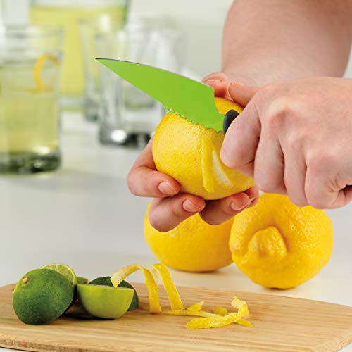 Tovolo Comfort Grip Stainless Steel Citrus Knife, 3.5 Inches