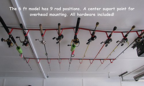 해외구매대행 19 98 Overhead Or Wall Fishing Rod Rack Rod