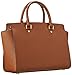 MICHAEL Michael Kors Women's Selma Large Trapeze Satchel, Brown