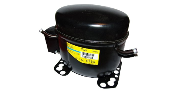 MOTOR COMPRESOR FRIGORIFICO DANFOSS SECOP FR8,5G GAS R134 ...