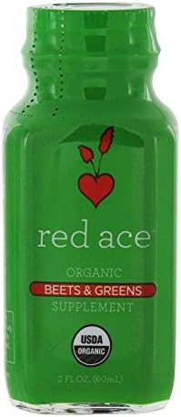 Red Ace Organic Beets and Greens Shots, 2 fl oz. each bottle