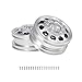 2pcs Trailer Front Hub Aluminum Alloy Rim 10 Spokes for 1/14 Tractor Truck RC Climber Trailerthumb 1