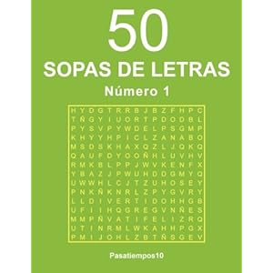50 Sopas de letras - N. 1 (Volume 1) (Spanish Edition)