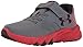 Under Armour Boys' Pre-School Primed 2 Adjustable Closure Running Shoes, Graphite/Red, 1.5 M US Little Kid
