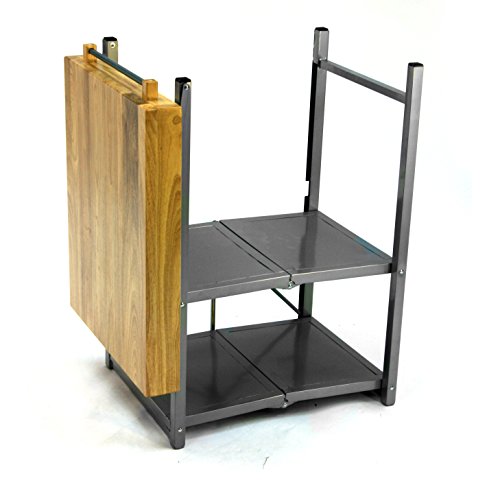 Origami Folding Kitchen Island Cart