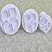Rienar 3pcs Hydrangea Flower Fondant cutter