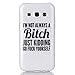 Galaxy J1 Case , Camiter Letters TPU Gel Silicone Soft Protective Back Case Skin Cover For Samsung Galaxy J1