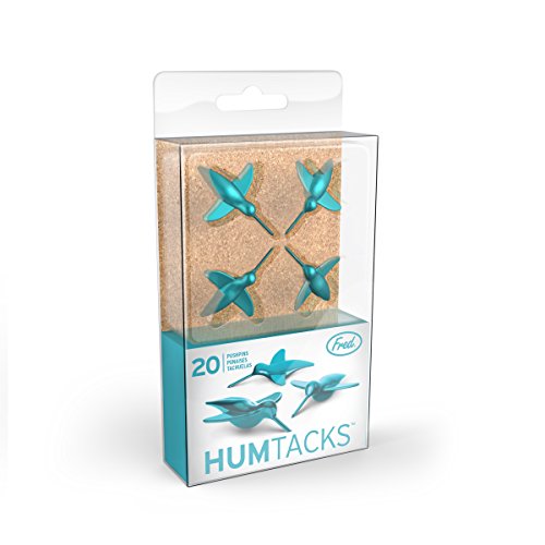 Fred & Friends HUMTACKS Fred Hummingbird Pins, Set of 20, 20 Piece - 5218457