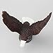 American Pride Bald Eagle Sculpture On Brown Branch Nature Bird Statue Figurine