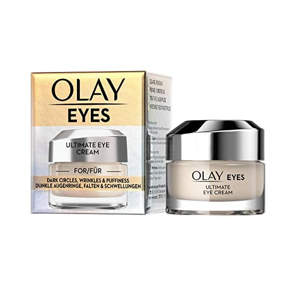 Olay Ultimate Eye Cream For Dark Circles with Colour Correcting Formula Suitable for All Skin Tones,15ml