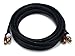 Monoprice Premium RCA Cable - 2 RCA Plug to 2 RCA Plug, Male to Male, 22AWG, 15 Feet, Black