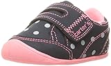 Carter's Every Step Stage 1 Girl's and Boy's Crawling Shoe, Taylor, Navy/Pink/White, 2 M US Infant