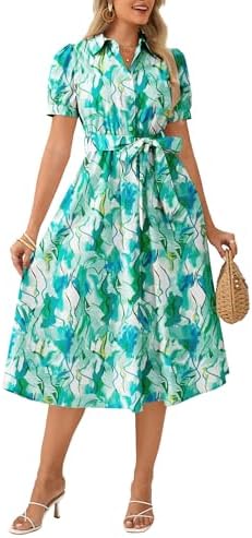 levi's women's sarina short-sleeve midi dress Levi Sarina Short-Sleeve Midi Dress