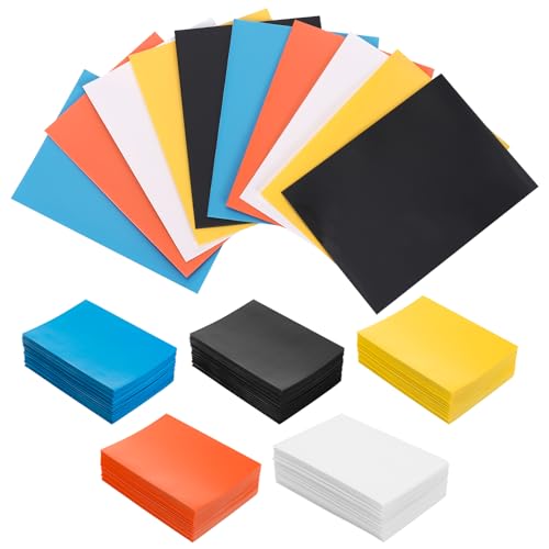 black, white, blue, orange, yellow