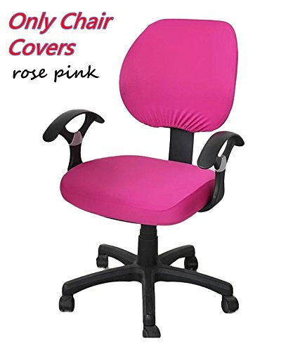Deisy Dee Universal Computer Office Rotating Stretch Polyester Chair Cover C042 (Style 22) - Thumbnail 6