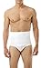 Underworks 3-Inch Slip-on Brief Girdle for Men Large 37-40-Waist White