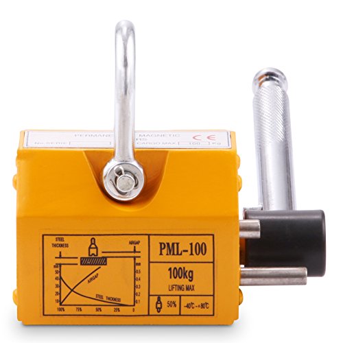 image for BestEquip Magnetic Lifter Heavy Duty Steel Magnetic Lifter Titanium Al