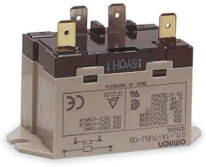 Enclosed Power Relay, 4 Pin, 24VDC, SPST-NO