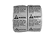 Suffocation Warning Labels, 1,000 Labels, 2 Rolls (500 Per Roll), 2
