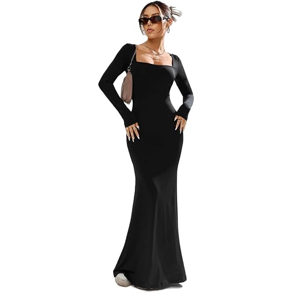 ワンピース ANDMARY Lady like long dress black ワンピース andmary Lady like long dress Black ANDMARY】Lady like