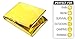 Swiss Safe Gold Emergency Mylar Thermal Survival Blanket: Camping, Outdoors, or Marathonsthumb 1
