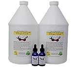 Certified 35% Reduced to 12% PHP Food Grade Hydrogen Peroxide - Two Gallons + 2 Pre-Filled Dropper Bottle by Pure Health Discounts. Recommended by One Minute Cure & Power of Hydrogen Peroxide.