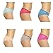 6P-13010-M Christian Siriano New York Boylegs / Panties for Women (Pack of 6)