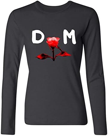 SAMMA Women's Depeche Mode Long Sleeve T Shirt