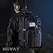 MEWAY 42L Military Tactical Backpack Large Assault Pack 3 Day Army Rucksacks Molle Bag Outdoors Hiking Daypack Hunting Backpacks