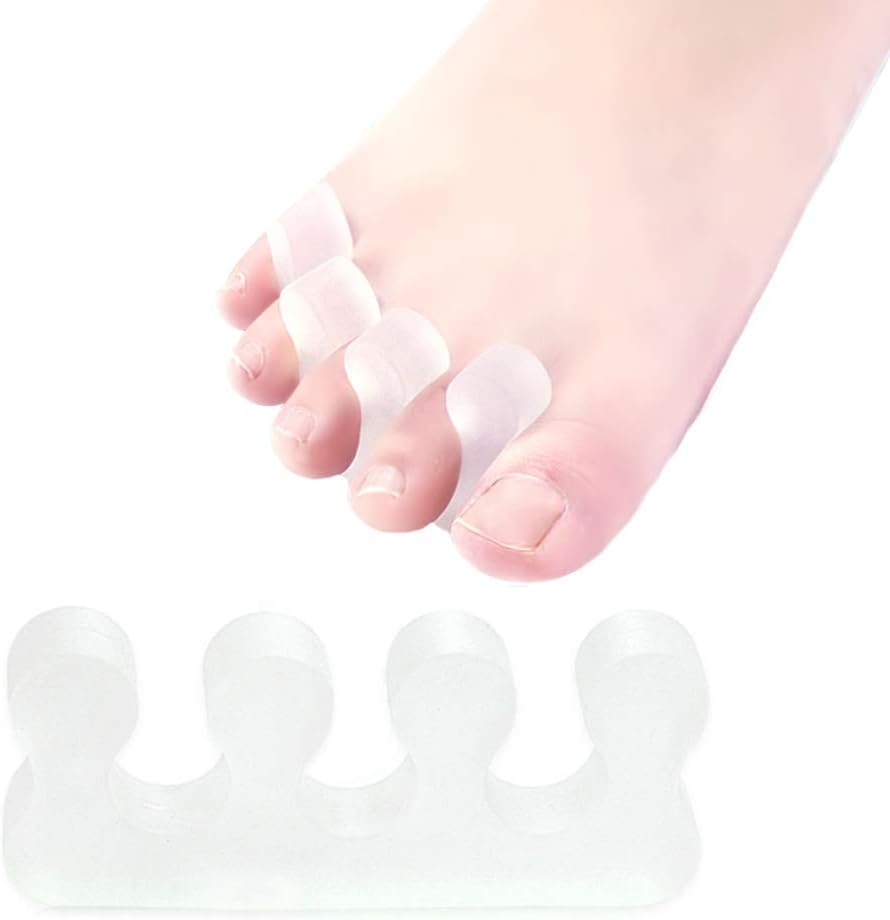Amazon 足指セパレーター 足指全開パッド 足指 広げる グッズ 外反母趾 予防 足指 ストレッチ パッド 美脚 ペディキュア ジェルネイル 浮き指 ハンマートゥ 健康グッズ クリア Bhcanae 足指セパレーター 通販