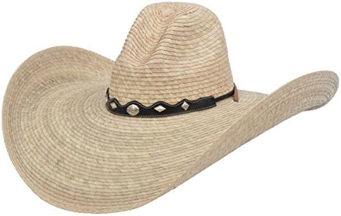 Alamo HatsAlamo Quemada Campechana Palm Hat with Gus Crown Beige