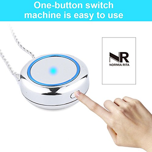 image for WOOLALA Personal Wearable Air Purifier Necklace/Mini Portable Air Fres