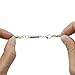 CrazyPiercing Magnetic Jewelry Clasp, 10pcs Silver Color Tone/Gold Color Tone Magnetic Lobster Clasp, Magnetic Clasps Converter for Necklace Bracelet Anklet Chains (Mix Color)