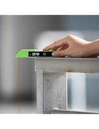 myantenna P1 láser cinta métrica 130 ft de fácil de usar, portátil herramienta de medición funciona con diseñadora de interiores Civil Engineer decoración del hogar medición inteligente interruptor verde