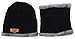 Lovful Unisex Fashion Winter Thick Warm Knitted Hat and Circle Scarf 2 Pieces