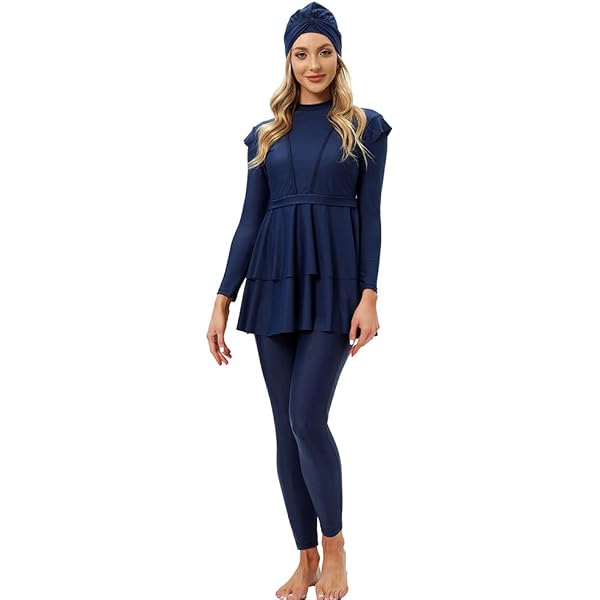 Modesty Guards Maternity Rash Guards HGps8w Long Sleeve Swimsuits For Women – Full ...
