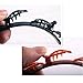 Merssavo Punk Hair Styling Twist Clip Barrette Braid Tool Magic Hair Accessories Headband Black