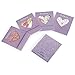 BMC 24 Pack Mini Matchbook Nail Files - Women's Grooming Travel Size 180 Grit Emery Boards in Bulk, Great for Party Favors, Small Gifts, Stocking Stuffers - Includes 4 Cute Design: Believe Set