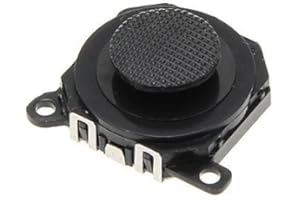 JMXLDS Replacement Parts Analog 3D Button Thumbstick Stick Joystick Rocker with Cap for PSP 1000 1001 Console Black