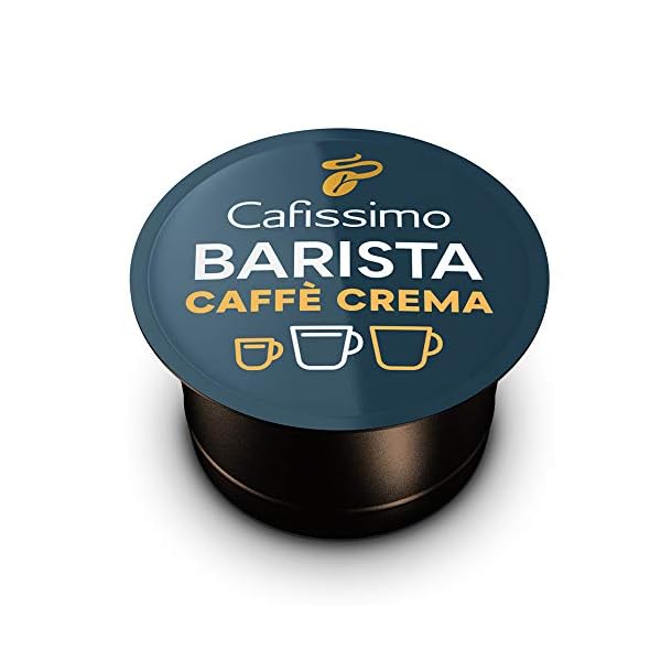 Tchibo Cafissimo Caffè Crema Barista Kaffeekapseln, 10 Stück, nachhaltig & fair gehandelt – Bild 3