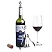 AUNOOL Corkscrew Wine Opener - Heavier Wing Corkscrew Wine Bottle Opener, Bottle Stopper and Foil Cutter, Premium Corkscrew with Zinc Alloy
